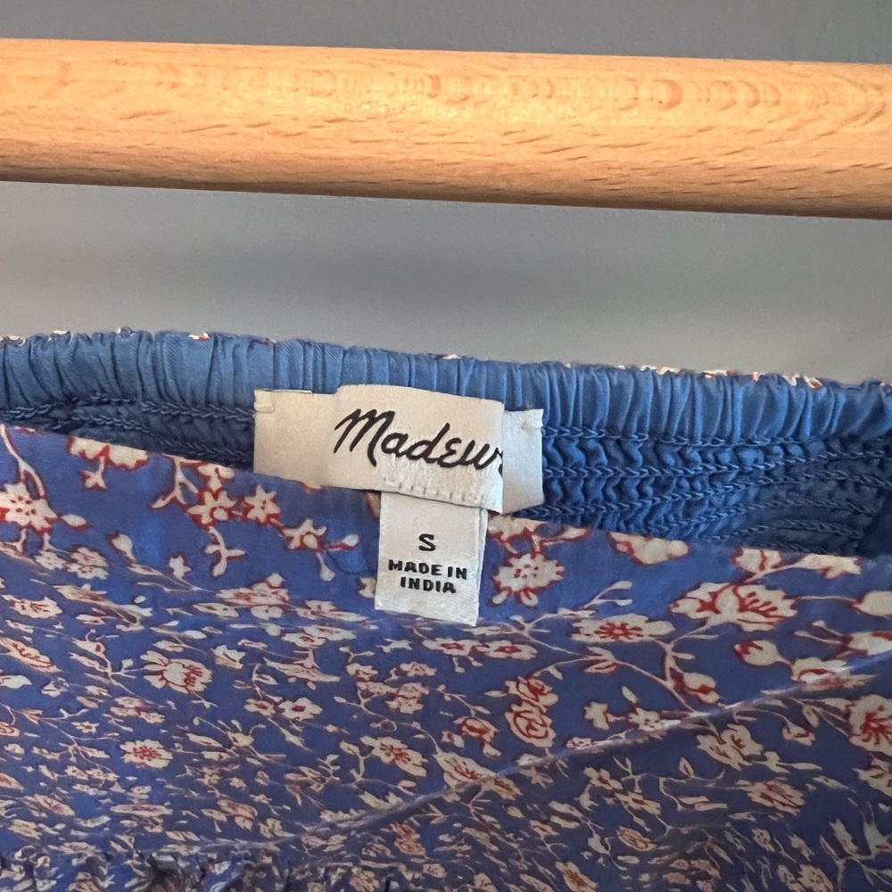 Madewell Floral Midi Dress - Picture 5 of 6